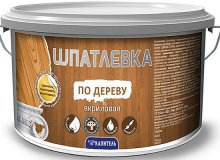 Качественная шпаклевка по дереву для внутренних работ своими руками