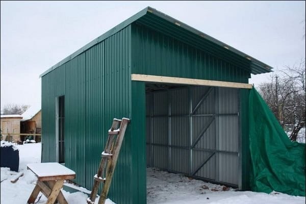 сэндвич панели своими руками из профнастила